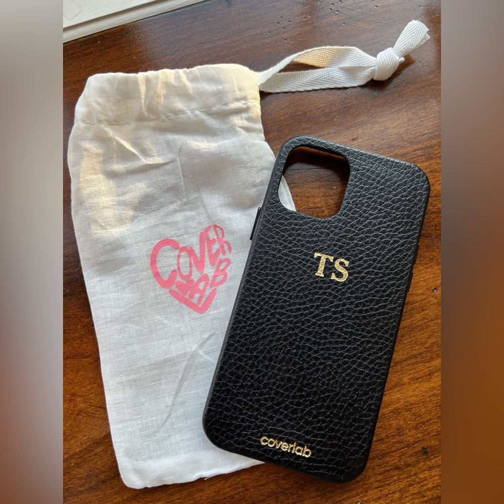 Monogram Personalised 12/12pro iPhone Case BRAND NEW